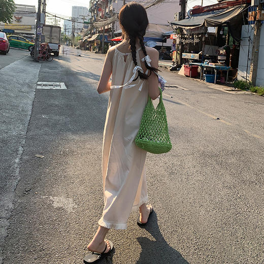裁缝学苑AX49吊带连衣裙纸样 女装新款无袖中长款长裙子打版裁剪 商品图1