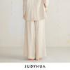 JUDYHUA 亚麻阔腿长裤 商品缩略图2