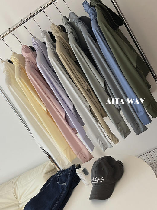 AITAWAY黑胶帽斗篷防晒衣（80-150斤）均码 商品图3