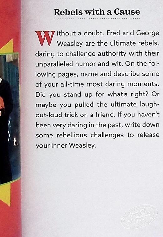 【中商原版】哈利波特  韦斯莱魔法恶作剧套装 英文原版 Harry Potter Weasley Weasley Magical Mischief Deck and Book 商品图6