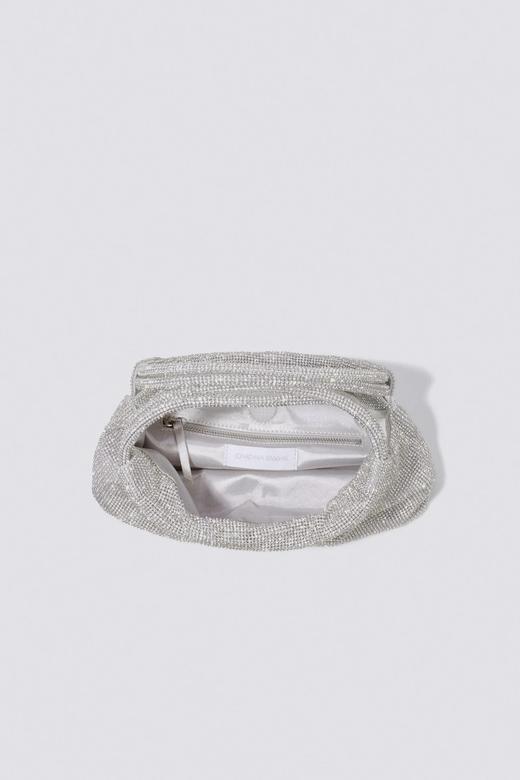 Jonathan Simkhai-ELLERIE CRYSTAL MINI BAG-Clear-乔纳森·希姆凯-女装-银色 商品图2