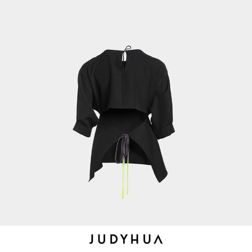 JUDYHUA 背系带层叠设计款上衣 商品图4