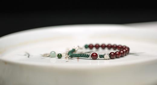 【青山特惠】原创7mm*14颗 小叶紫檀 青衣 手串 y4 商品图2