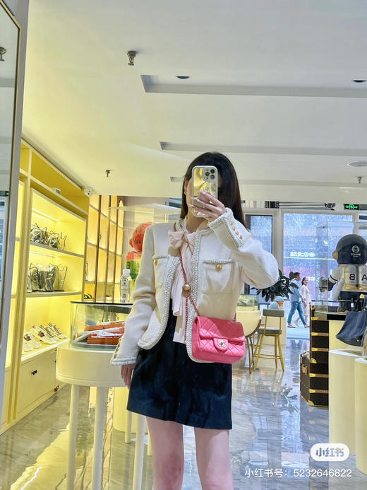 蜜桃粉金球包方胖子 商品图3