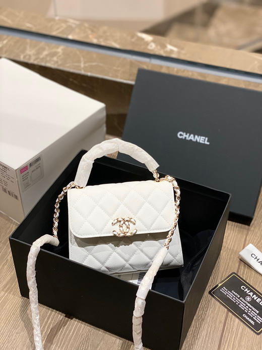 23P新款手柄kelly -白色 商品图4