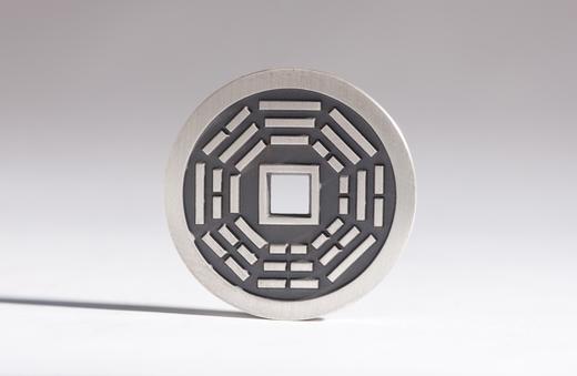 矩德泉坊 纯银手作  天官赐福背八卦（2.9厘米版）gq220300525 商品图1