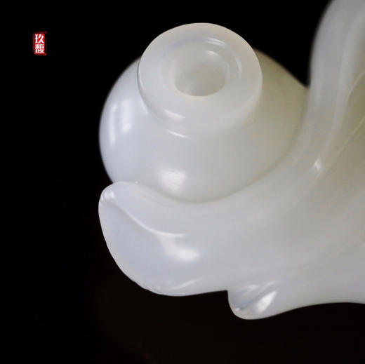 和田玉（羊脂玉）香插 25.86g 商品图7