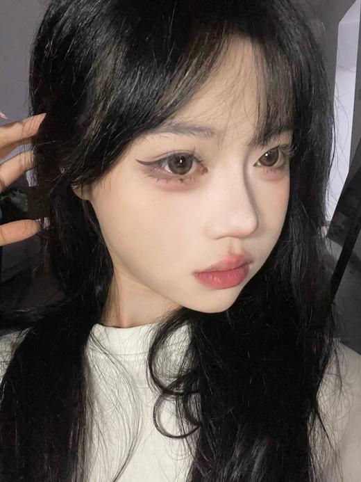 kikicon 月抛 糖心奶栗 棕 14.5mm 2片装 含硅水凝胶 商品图4