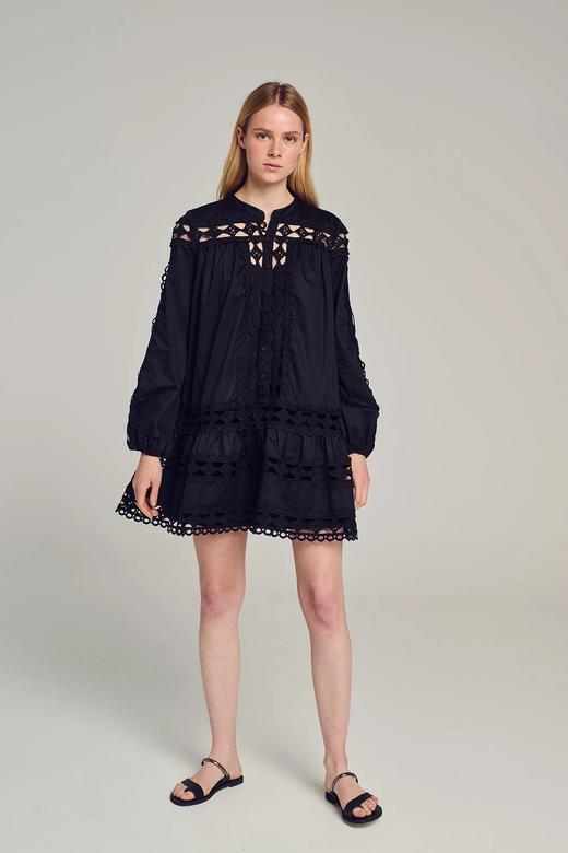 DEVOTION TWINS - Ithaki Short Dress - Black - 女装连身裙 - 黑色 商品图4