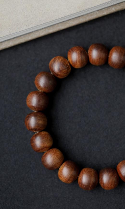 【青山特惠】10*11mm 沉水级黑肉印度迈索尔正区老山檀手串 L2 商品图4