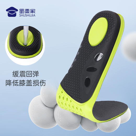 【PU螺母升级款抑菌鞋垫】户外运动透气鞋垫 高弹减震吸汗防臭垫子 商品图2