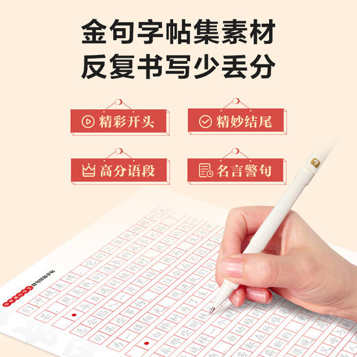 中考满分作文公式 搞定中考语文核心知识模块 商品图4