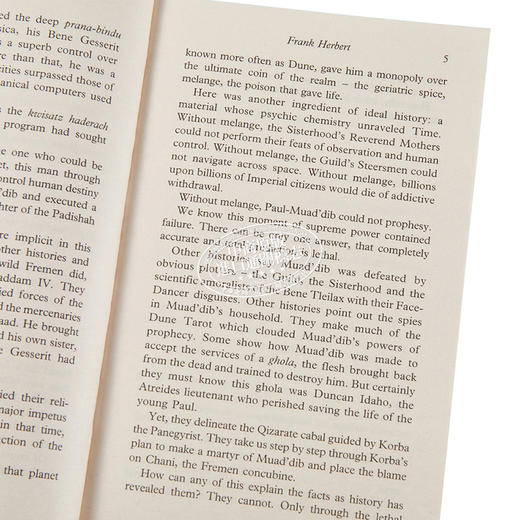 【中商原版】沙丘 六部曲套装6册 英文原版 科幻小说 Dune 弗兰克·赫伯特 Frank Herbert 当代科幻史诗畅销书 电影同名原著 商品图3