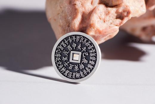 矩德泉坊 纯银手作   紫微背二十八星宿（2.5厘米版）524 商品图5