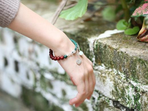 【青山特惠】原创7mm*14颗 小叶紫檀 青衣 手串 y4 商品图0