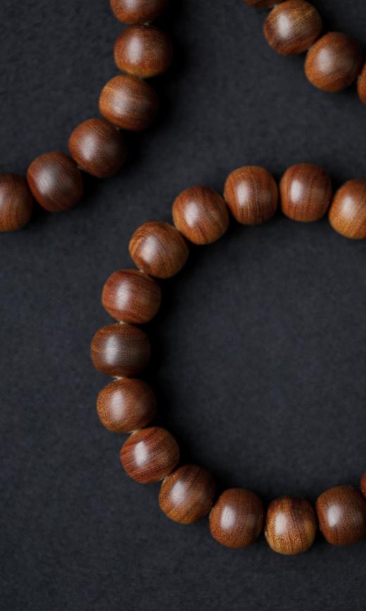 【青山特惠】10*11mm 沉水级黑肉印度迈索尔正区老山檀手串 L2 商品图3