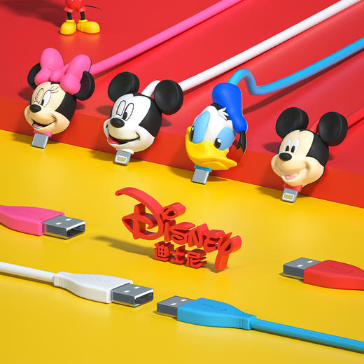 迪士尼卡通数据线LF9 商品图0