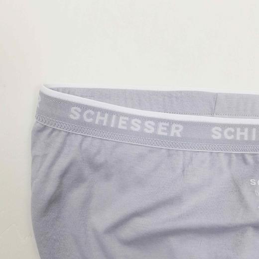 【120S 100%贡锦棉】SCHIESSER德国舒雅 铂雅男士100%贡锦棉中腰三角内短裤95/21363S 商品图2