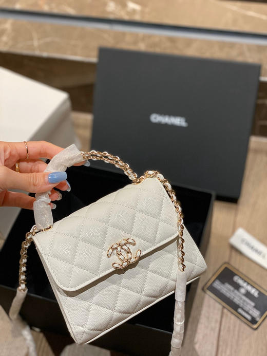 23P新款手柄kelly -白色 商品图5