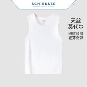 【天丝莫代尔】SCHIESSER 德国舒雅男士薄款天丝莫代尔透气亲肤背心35/18548V