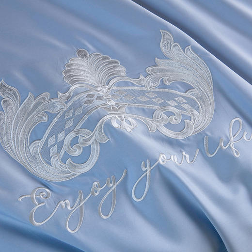 梦洁 60S长绒棉贡缎绣花四件套 观澜
1010189045 商品图4