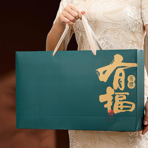 「双饼礼盒装！送礼佳品」茶叶礼盒装 普洱茶熟茶饼福鼎老白茶饼组合茶饮 商品图2