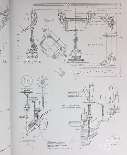 预售 【中商原版】哈利波特 蓝图 英文原版 Harry Potter The Blueprints Jody Revenson 影视  电影画册 J K罗琳 商品图5