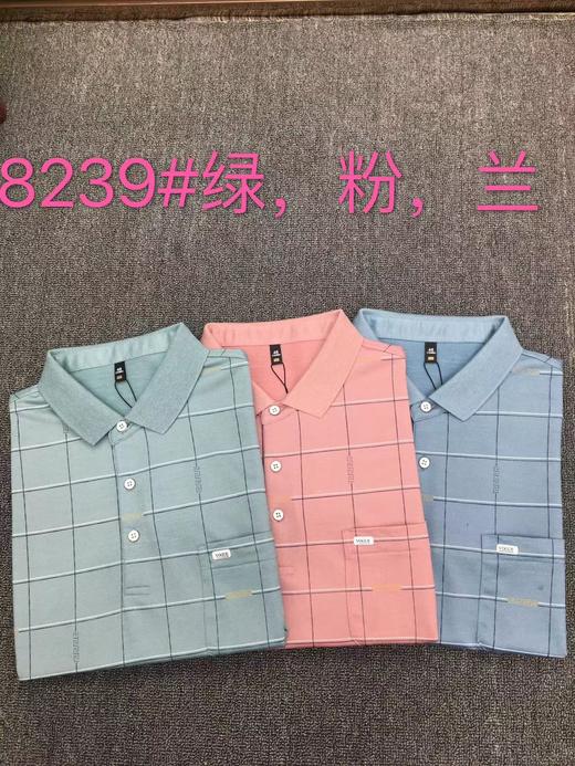 男反领短T8239 商品图0