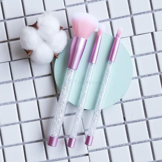 两月日本大创DAISO少女心化妆刷三件套 商品图2