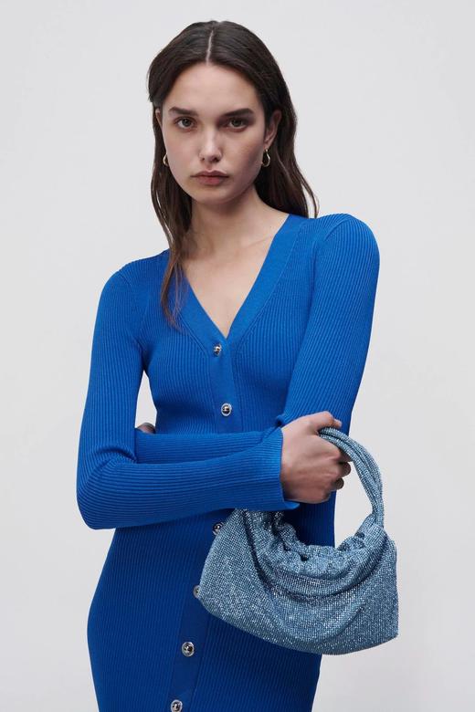 Jonathan Simkhai-ELLERIE CRYSTAL MINI BAG-Light Sky-乔纳森·希姆凯-女装-天蓝色 商品图5