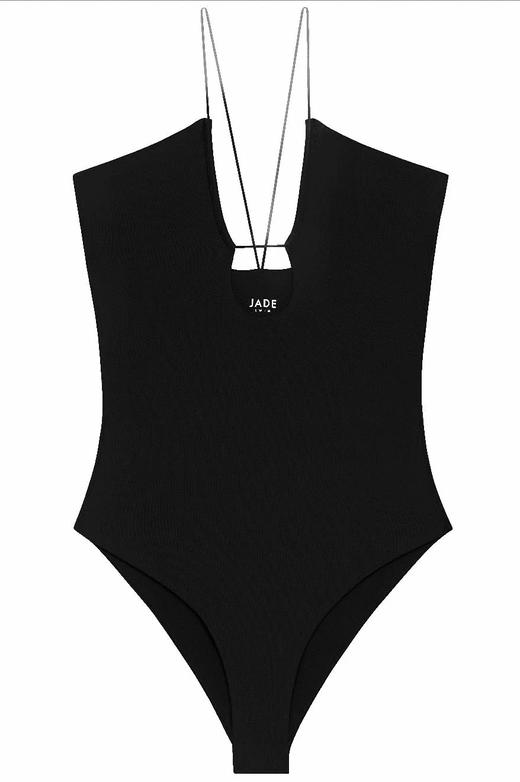 JADE Swim - Micro Naomi One Piece-BLACK - 女装连体泳衣 - 黑色 商品图0