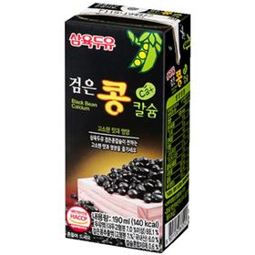 三育黑豆钙豆奶195ml삼육 검은콩칼슘 두유