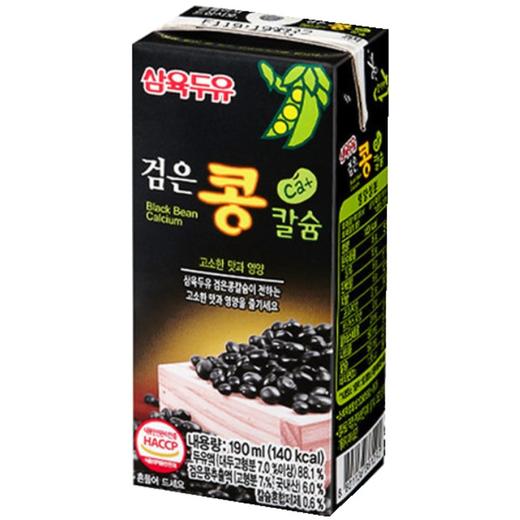 三育黑豆钙豆奶195ml삼육 검은콩칼슘 두유 商品图0