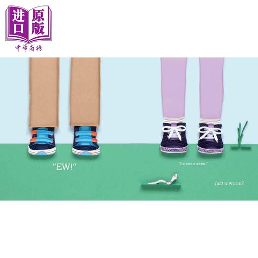 【中商原版】Just a Worm 只是小虫子 英文原版 进口图书 儿童绘本 动物故事图画书 精美插图 精品绘本 亲子共读读物 商品图2