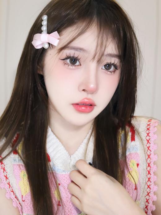 「高端美瞳 」doriscon pro+ 加州桂 棕 14.2mm 舒适度高 可素颜 年抛美瞳 含硅水凝胶 商品图3