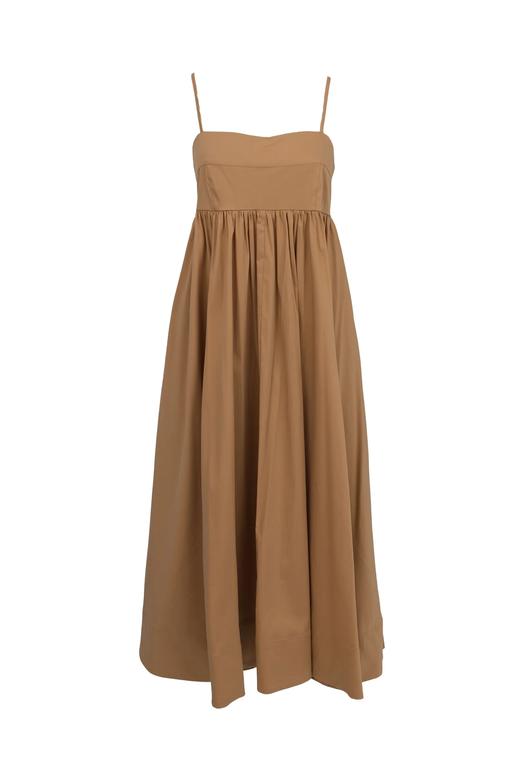 DEVOTION TWINS - Pranitis Dress - Beige 1541 Carolina - 女装连身裙 - 浅褐色 商品图0