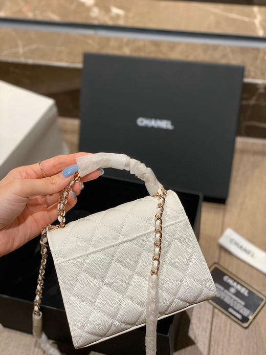 23P新款手柄kelly -白色 商品图7