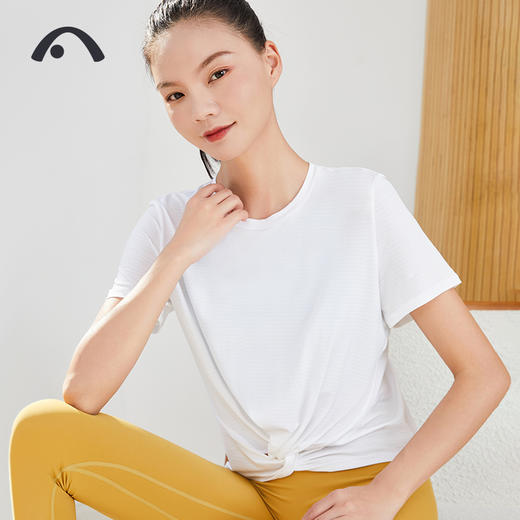 2023爱暇步春夏新品瑜伽运动健身跑步冰肌凉感无袖罩衫A23055NLG 商品图3