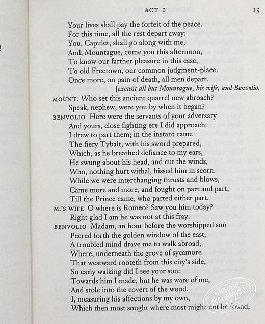 【中商原版】经典小说收藏版系列 莎士比亚 罗密欧与朱丽叶 英文原版 Wordsworth Collectors Editions Romeo and Juliet 商品图6