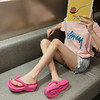 【ins百搭！厚底人字拖】夏季EVA坡跟厚底人字拖女防滑软底夹趾沙滩度假凉拖鞋女 商品缩略图1