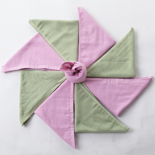 竹韵单条盒A4 ：纱布方巾*2 商品图0