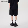 YKYB 23SS黑桃贴布字母短裤城市户外风宽松速干五分裤工装休闲裤 商品缩略图3