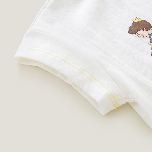 英氏儿童蛤衣23夏季新款婴儿短袖宝宝短蛤连体衣爬服YRHBJ2P233A 商品图3