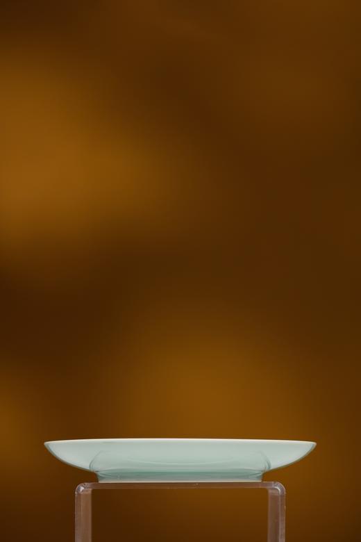 谷雨山房 翠青釉  澹月壶承 商品图2