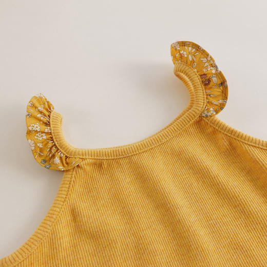 【马克珍妮 芦芙】新款夏装 女童弹力柔软针织背心230529 商品图5