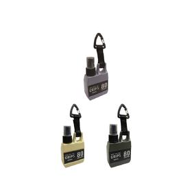 SLOWER 方形喷雾式液体分装瓶80ml