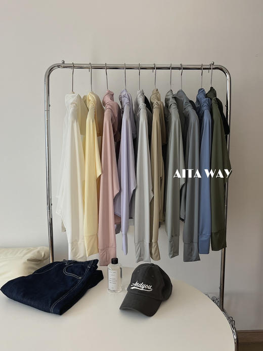 AITAWAY黑胶帽斗篷防晒衣（80-150斤）均码 商品图2