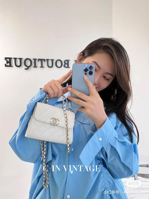 23P新款手柄kelly -白色 商品图1