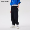 YKYB 23SS黑桃印花简约百搭休闲束脚卫裤宽松运动休闲长裤男女 商品缩略图0