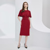 RF8C2斯尔丽瑟俪2023春夏新款时尚修身显瘦款披肩式连衣裙 商品缩略图3